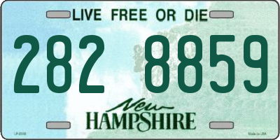 NH license plate 2828859