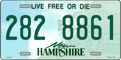 NH license plate 2828861