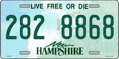 NH license plate 2828868