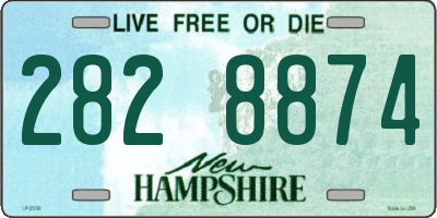 NH license plate 2828874