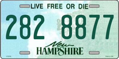 NH license plate 2828877