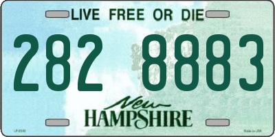 NH license plate 2828883