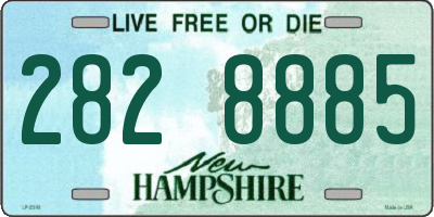 NH license plate 2828885
