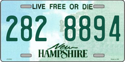NH license plate 2828894