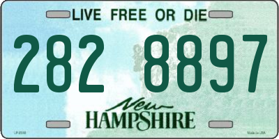 NH license plate 2828897