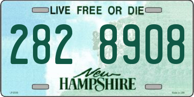 NH license plate 2828908
