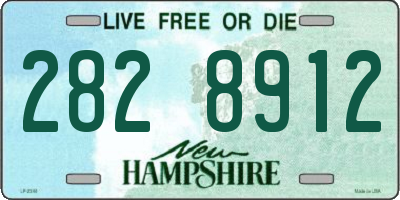 NH license plate 2828912