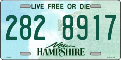 NH license plate 2828917