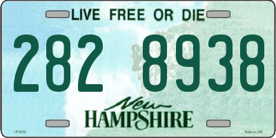 NH license plate 2828938