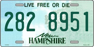 NH license plate 2828951