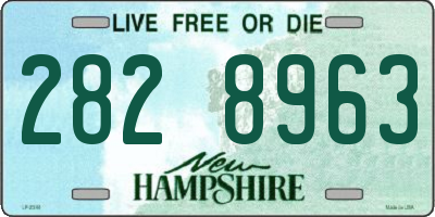 NH license plate 2828963