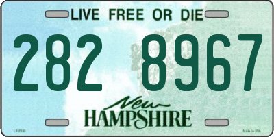 NH license plate 2828967