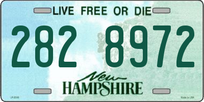 NH license plate 2828972