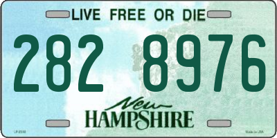 NH license plate 2828976