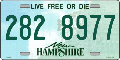 NH license plate 2828977