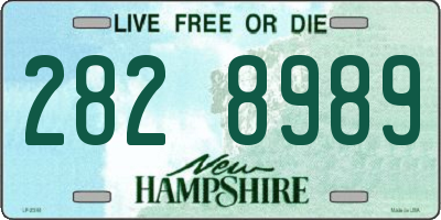 NH license plate 2828989