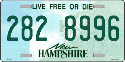 NH license plate 2828996