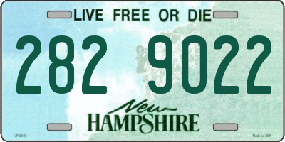 NH license plate 2829022