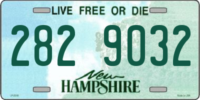 NH license plate 2829032
