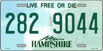 NH license plate 2829044
