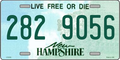 NH license plate 2829056