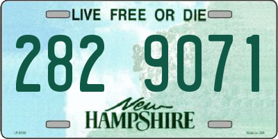 NH license plate 2829071