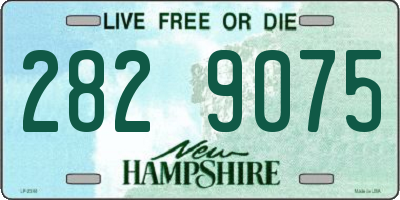 NH license plate 2829075