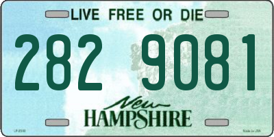 NH license plate 2829081