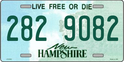 NH license plate 2829082