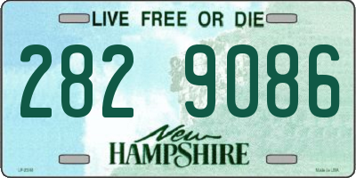 NH license plate 2829086