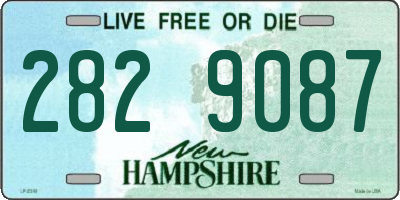 NH license plate 2829087