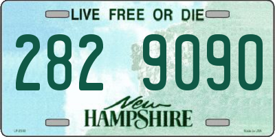 NH license plate 2829090