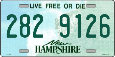 NH license plate 2829126
