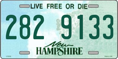 NH license plate 2829133