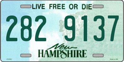 NH license plate 2829137
