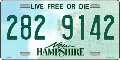NH license plate 2829142
