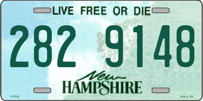 NH license plate 2829148