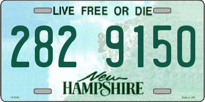 NH license plate 2829150