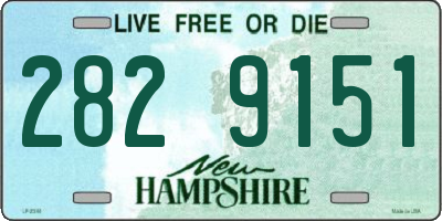 NH license plate 2829151