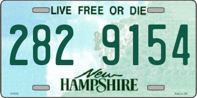 NH license plate 2829154