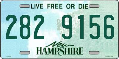 NH license plate 2829156