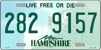 NH license plate 2829157