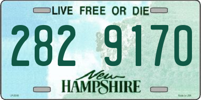 NH license plate 2829170