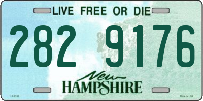 NH license plate 2829176