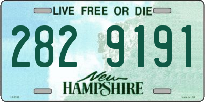 NH license plate 2829191