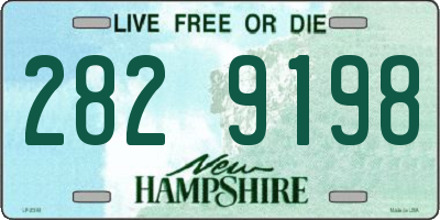 NH license plate 2829198