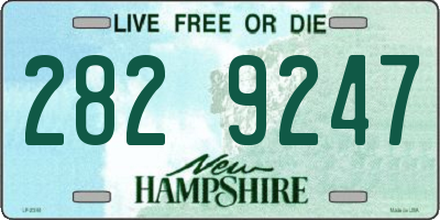 NH license plate 2829247