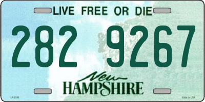 NH license plate 2829267