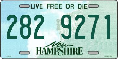 NH license plate 2829271