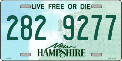 NH license plate 2829277